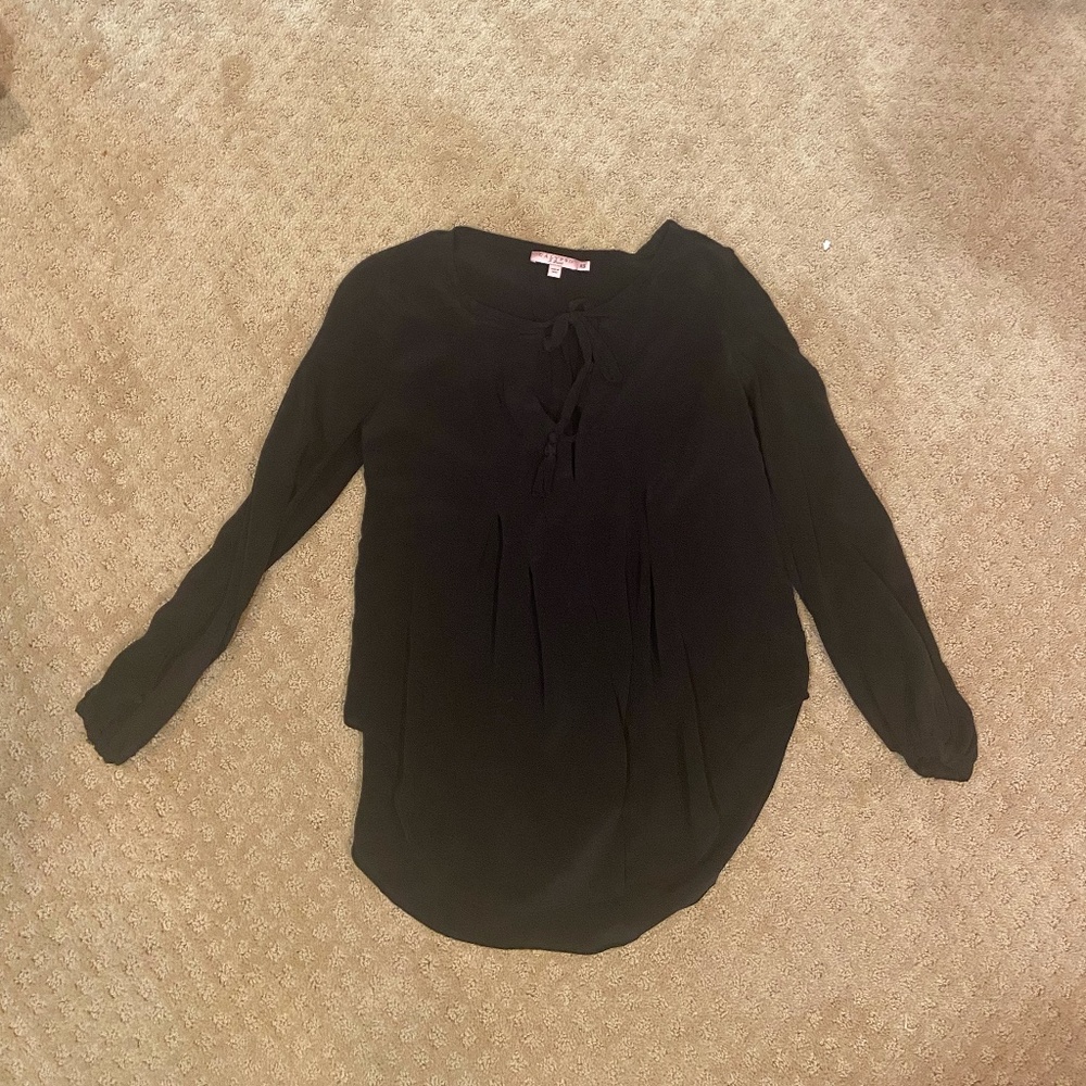 Calypso Black Blouse